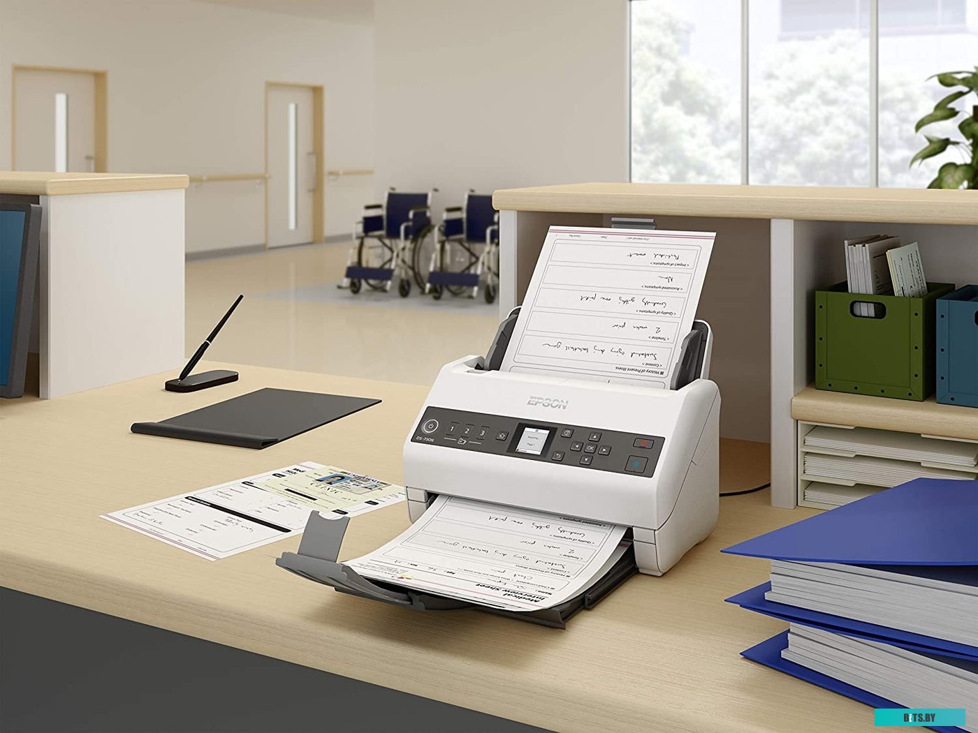 Сканер Epson WorkForce DS-730N <B11B259401>