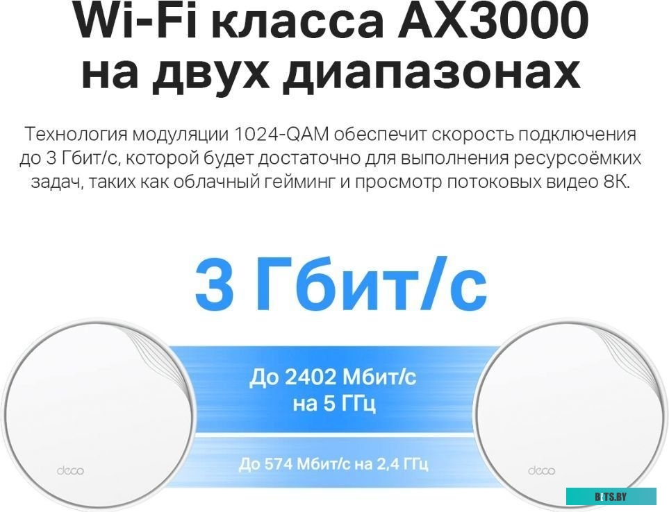 Wi-Fi система TP-Link Deco X50 (2 шт)