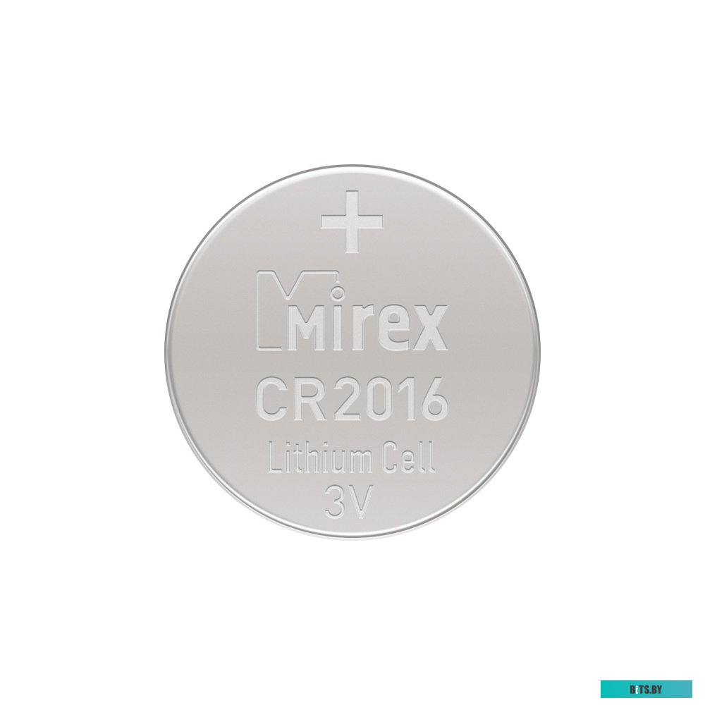 Батарейка Mirex CR2016 литиевая блистер 2 шт 23702-CR2016-E2
