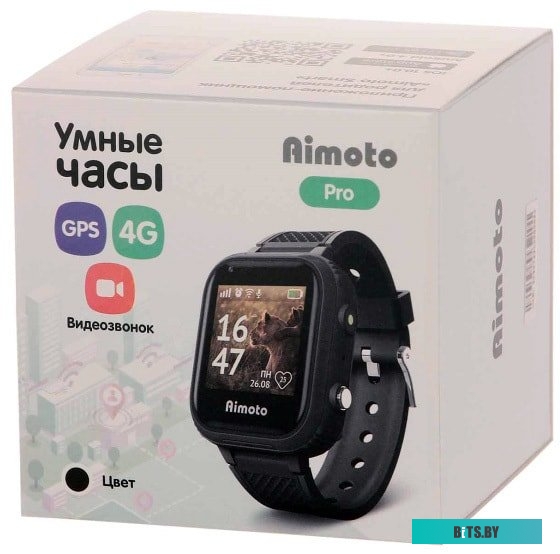 Умные часы Aimoto Pro 4G (черный) <8100801>