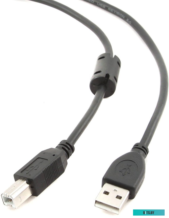 Кабель принтерный USB CCF-USB2-AMBM-15 Gembird 4,5м w/ferrite core USB 2.0