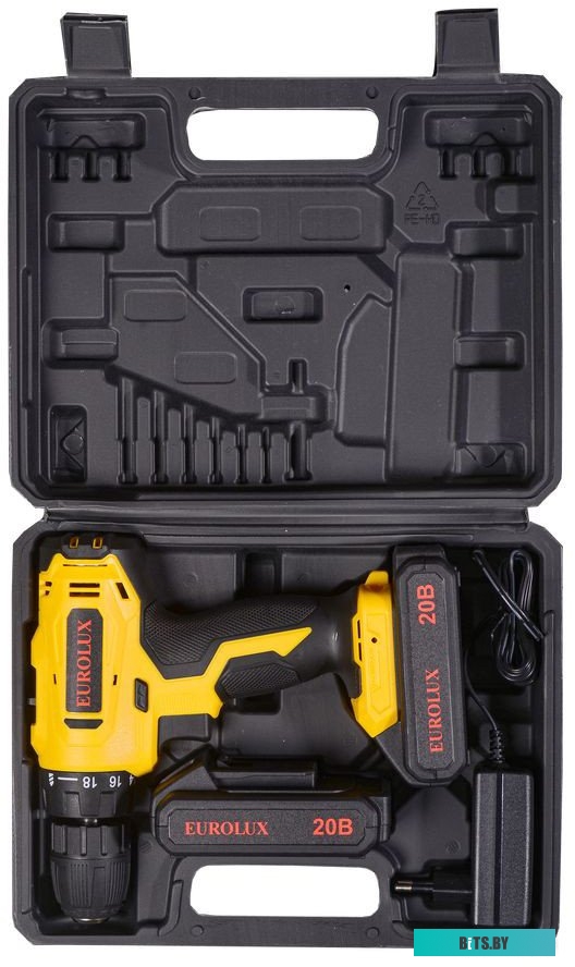 Дрель-шуруповерт Вихрь ДА-14Л-2K (с 2-мя АКБ, кейс)