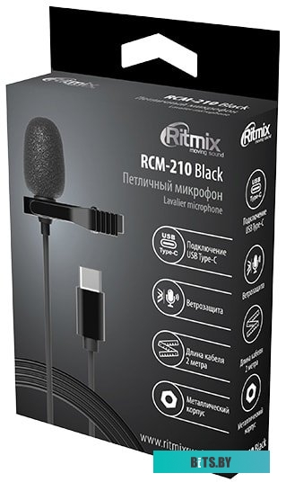 Микрофон Ritmix RCM-210