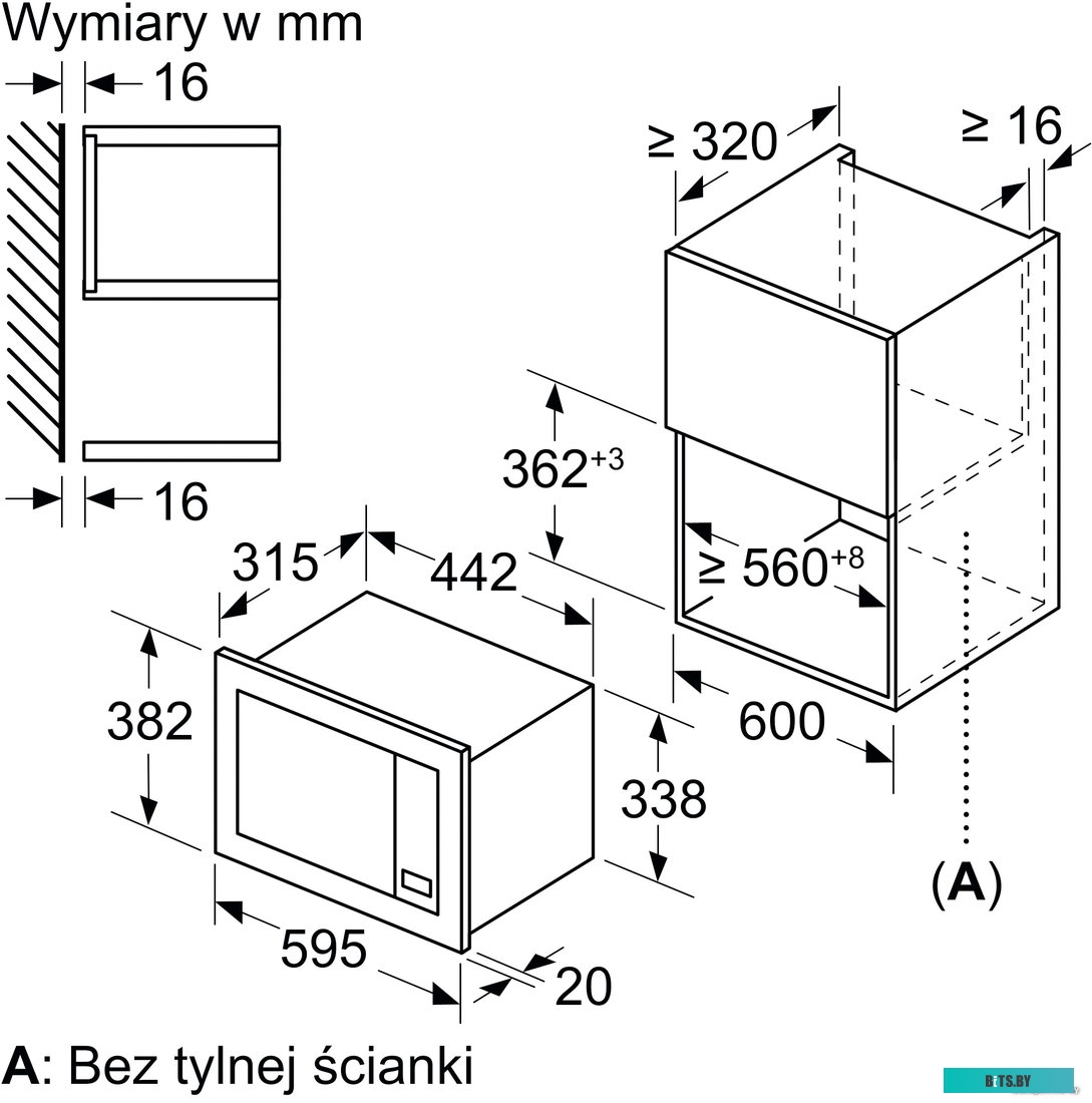 Микроволновая печь Bosch BEL623MB3