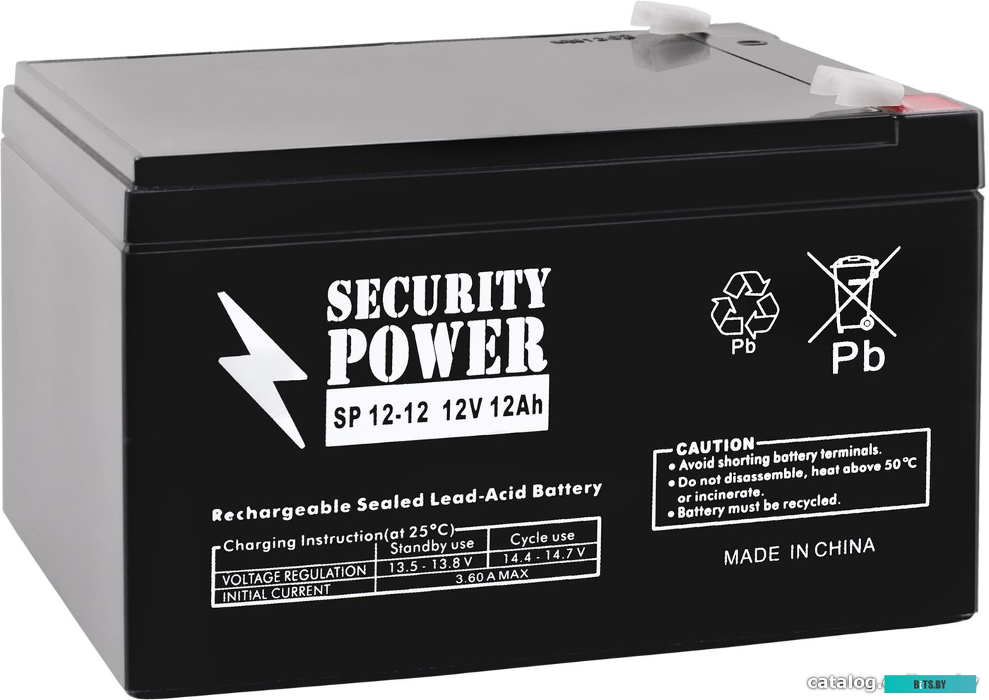 Аккумулятор для ИБП Security power SP 12-12 F1 (12В/12 А·ч) <7461>