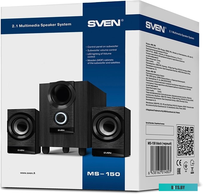 Компьютерные колонки SVEN MS-150 <SV-014803>