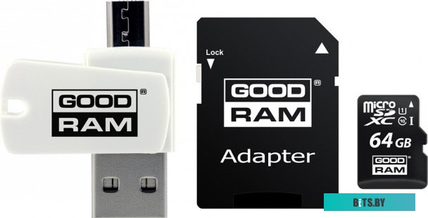 Карта памяти GoodRam ALL in ONE microSDXC M1A4-0640R12 64GB