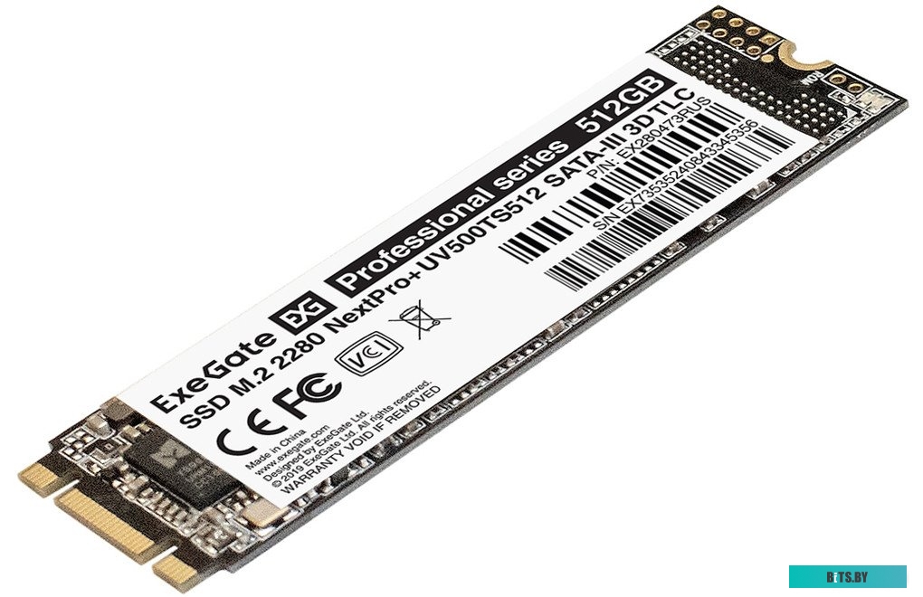 SSD Накопитель ExeGate Next Pro+ 512GB EX280473RUS (M.2 SATA)