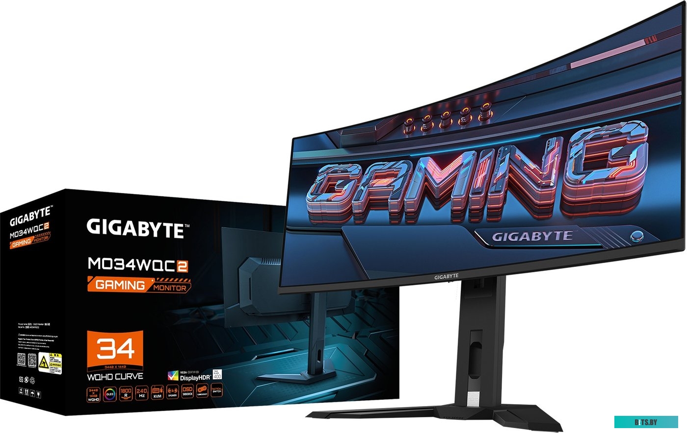 Монитор 34" Gigabyte MO34WQC2-EK MO34WQC2 EK