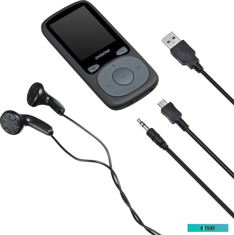 Плеер MP3 Digma B4 8GB (черный) <1132585>