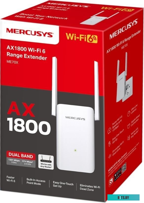 Усилитель сигнала Wi-Fi Mercusys ME70X