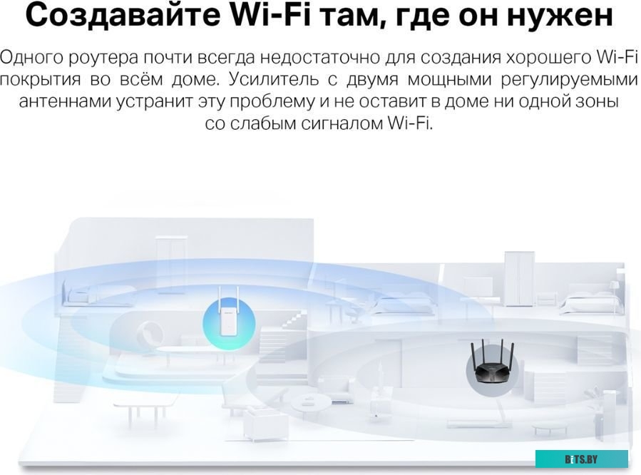 Усилитель сигнала Wi-Fi Mercusys ME70X