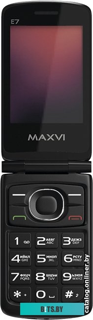 Мобильный телефон Maxvi E7 (красный)
