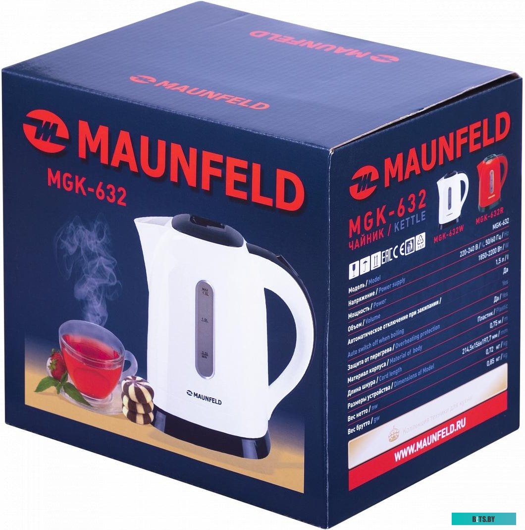 Электрочайник MAUNFELD MGK-632R