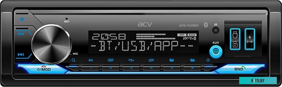 USB-магнитола ACV AVS-940BM