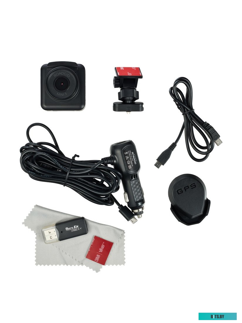 Видеорегистратор-радар детектор (2в1) Roadgid Mini 3 Wi-Fi GPS <1045098>