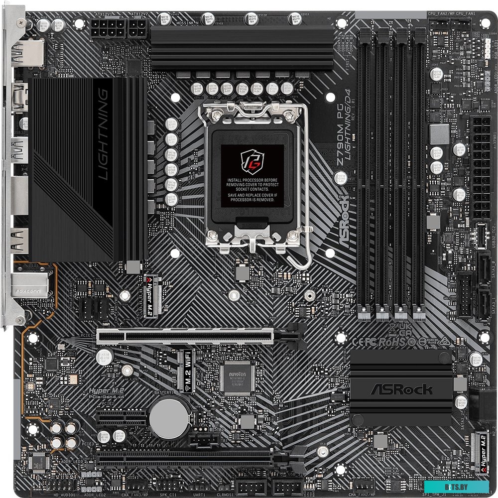 Материнская плата ASRock Z790M PG Lightning/D4
