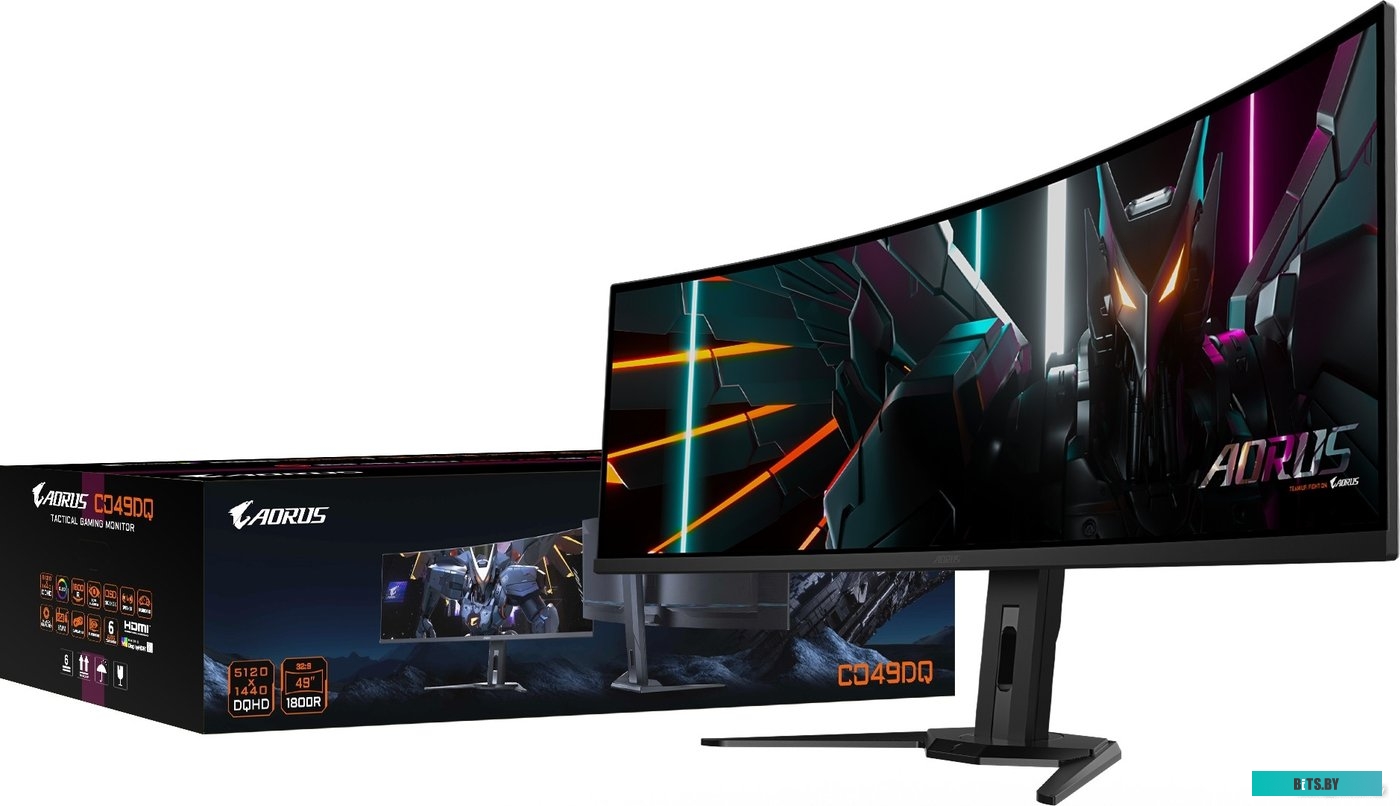 Монитор 49" Gigabyte AORUS CO49DQ-EK Gaming OLED AORUS CO49DQ-EK