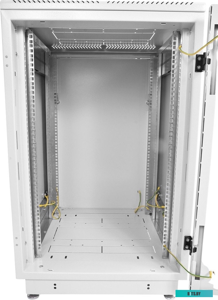 Шкаф телекоммуникационный напольный ЦМО 27U 600×800, пер.дв.стекл, серый <ШТК-М-27.6.8-1ААА>