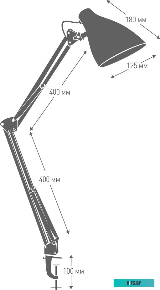Настольная лампа Camelion KD-335 C01 13876 (белый)