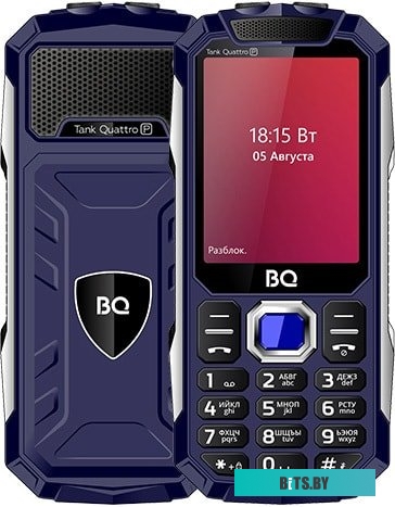 Мобильный телефон BQ-Mobile BQ-2817 Tank Quattro Power (синий)
