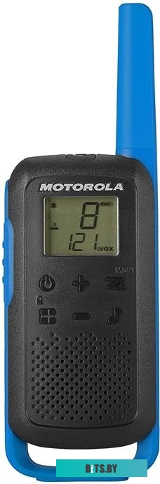 Портативная радиостанция Motorola T62 Walkie-talkie (черный/синий)