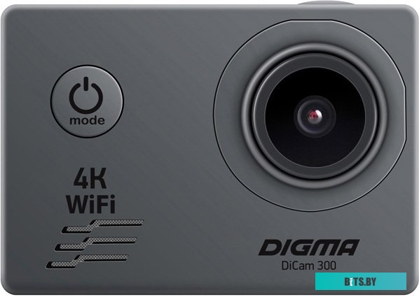 Экшен-камера Digma DiCam 300 (серый) <1143221>