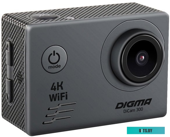 Экшен-камера Digma DiCam 300 (серый) <1143221>
