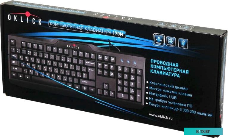 Клавиатура Oklick 170M <855272>
