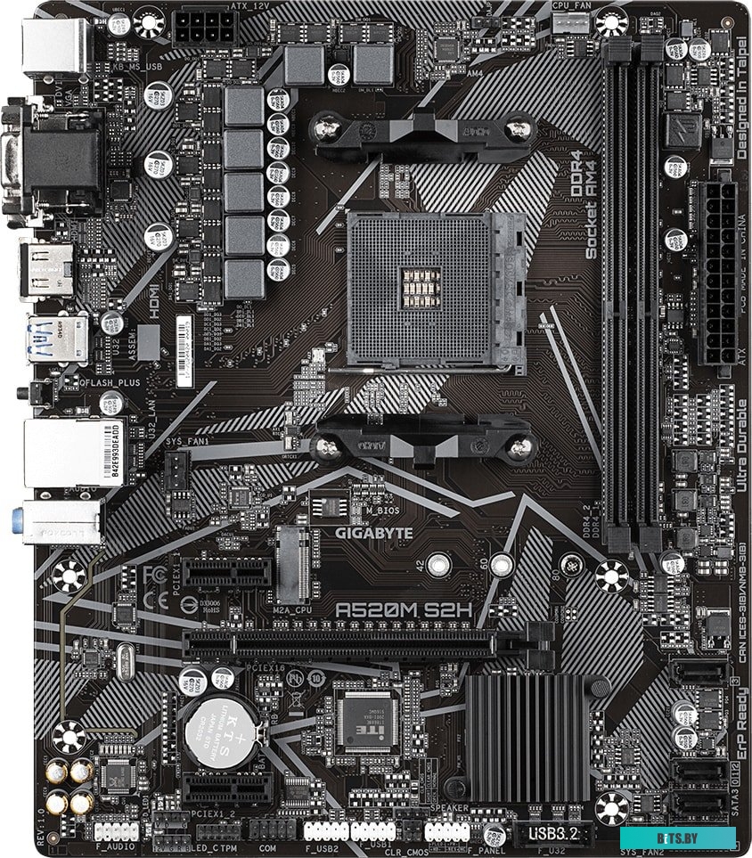 Материнская плата Gigabyte A520M S2H (rev. 1.0)