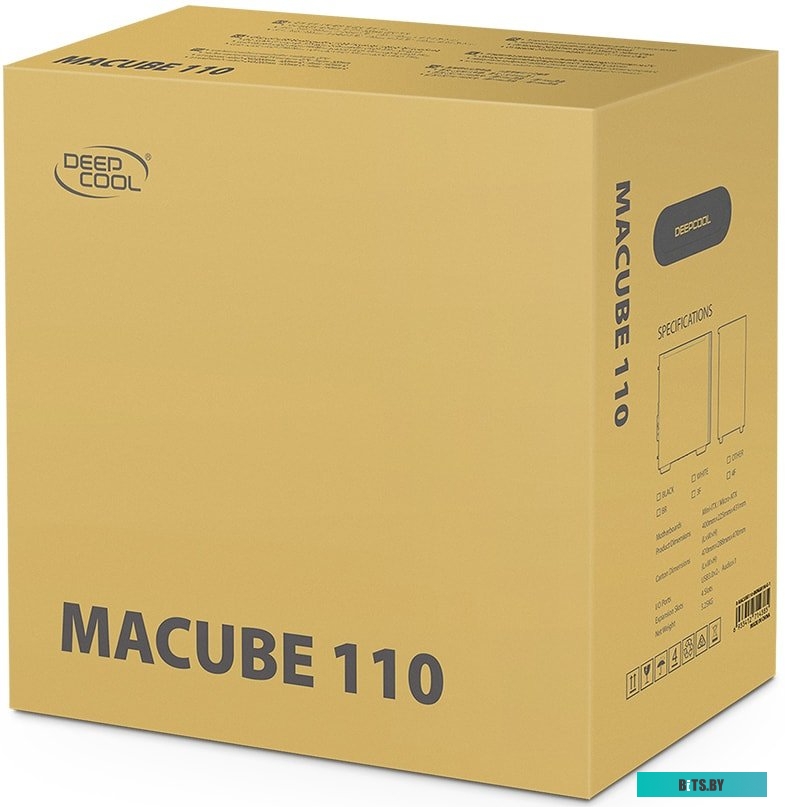 Корпус Deepcool Macube 110 BK R-MACUBE110-BKNGM1N-G-1