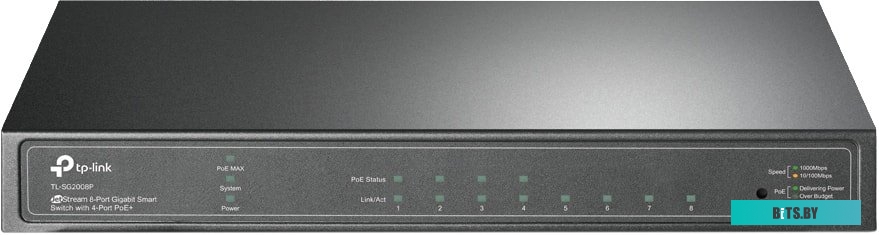 Коммутатор TP-Link TL-SG2008P