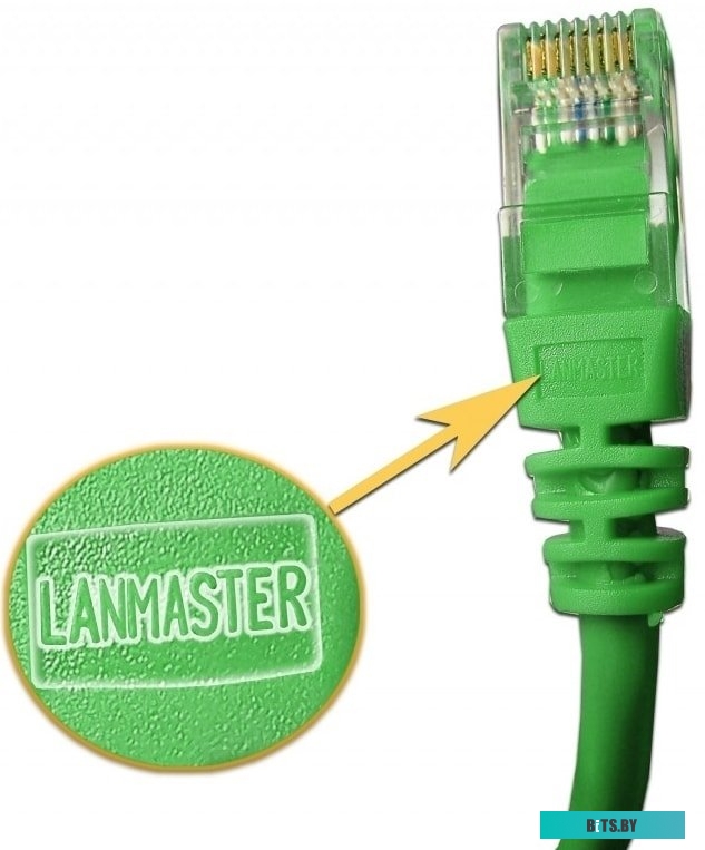 Кабель Lanmaster LAN-PC45/U5E-7.0-GN