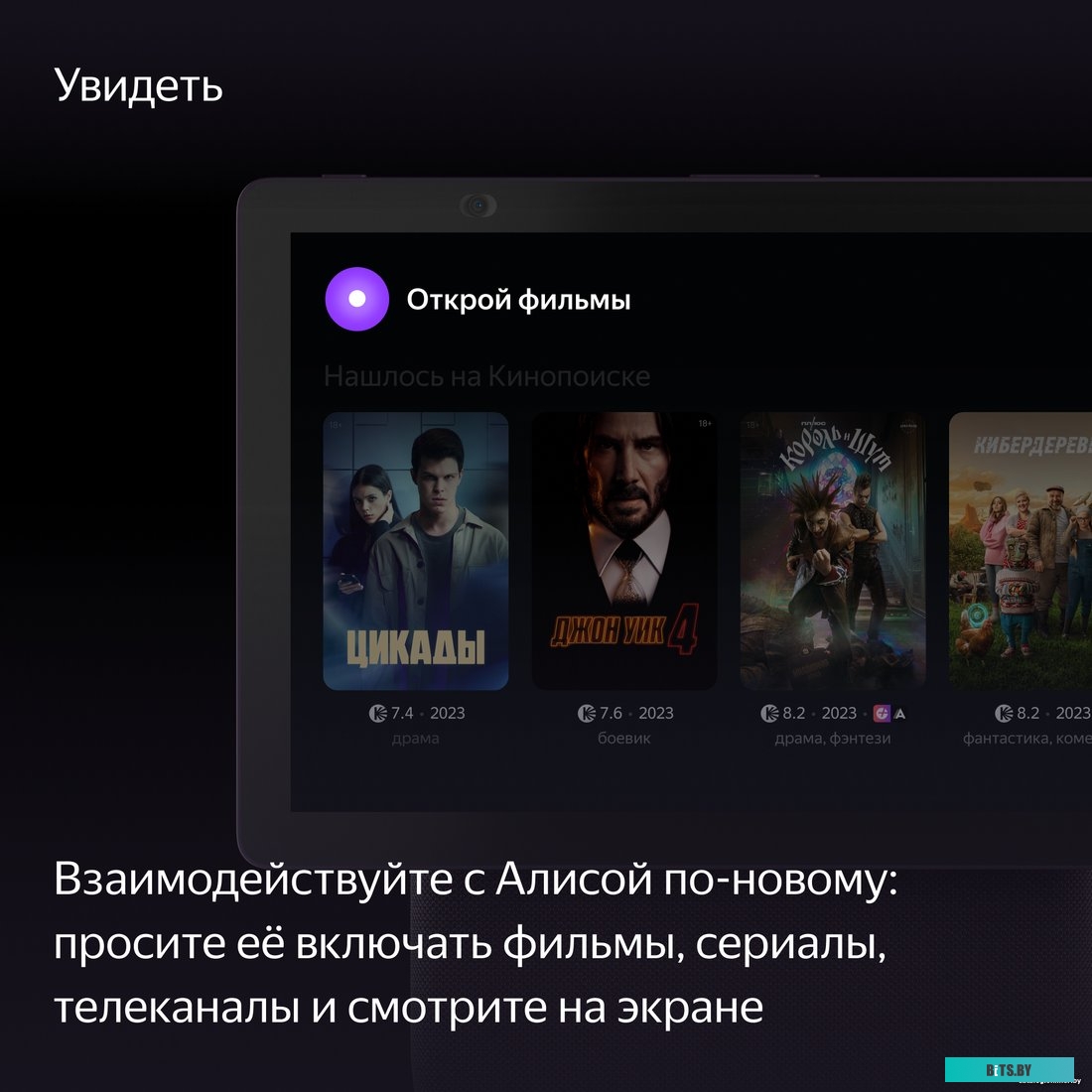 Умная колонка Яндекс Станция Лайт YNDX-00025 Чили