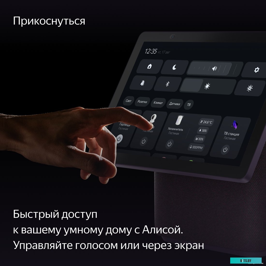Умная колонка Яндекс Станция Лайт YNDX-00025 Чили