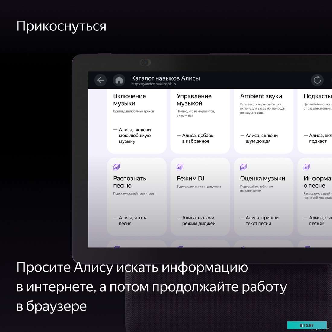 Умная колонка Яндекс Станция Лайт YNDX-00025 Чили