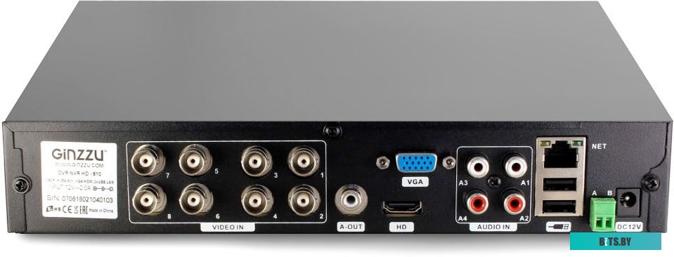Видеорегистратор Ginzzu HK-840N