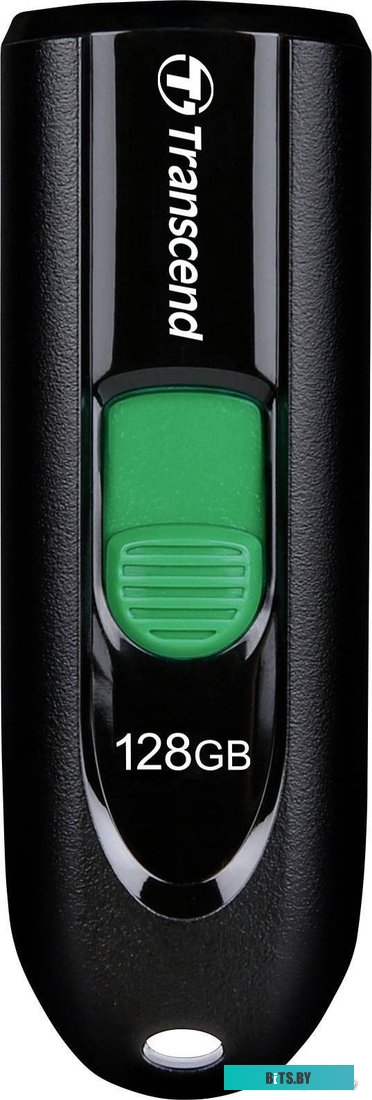 USB накопитель (Флешка) Transcend JetFlash 790C 128GB (черный/зеленый) <TS128GJF790C>