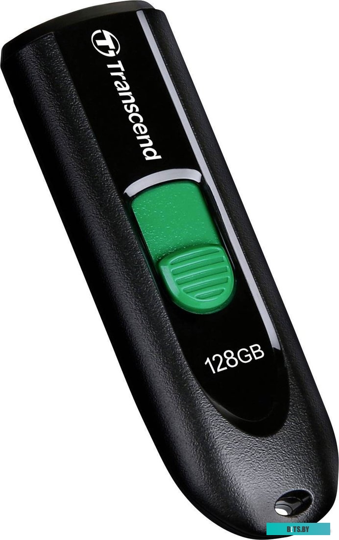 USB накопитель (Флешка) Transcend JetFlash 790C 128GB (черный/зеленый) <TS128GJF790C>