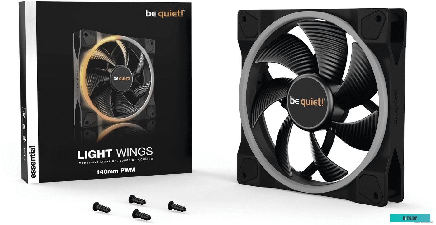Вентилятор для корпуса be quiet! Light Wings 140mm PWM BL074