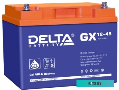 Аккумулятор для ИБП Delta GX 12-45 (12В/45 А·ч)