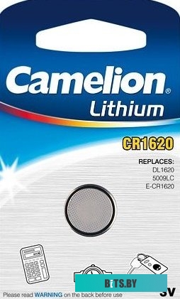 Батарейки Camelion СR1620 [CR1620-BP1B]