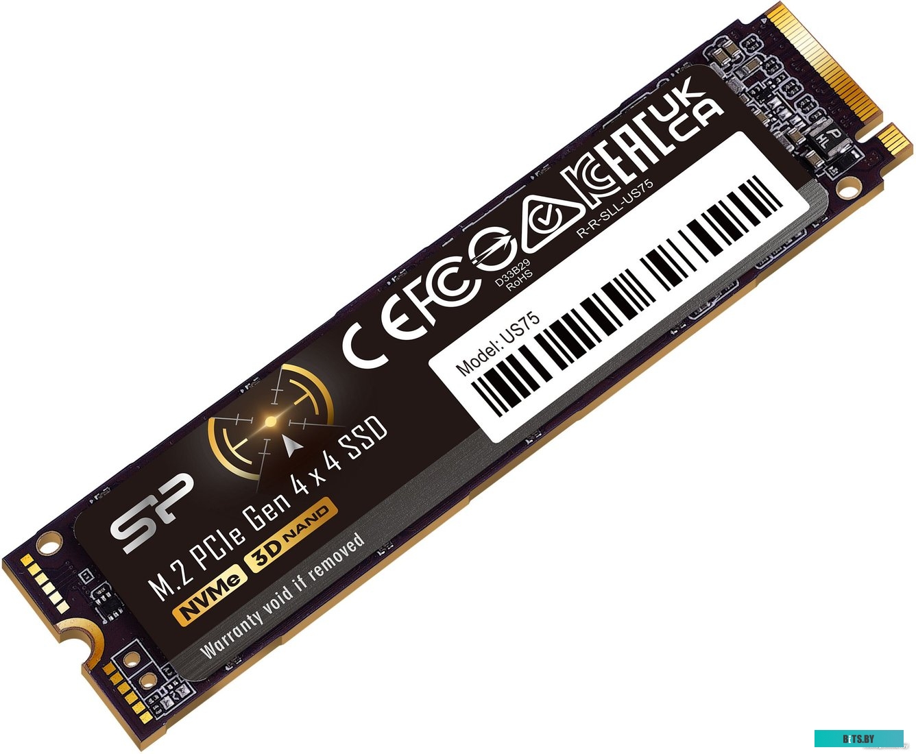 Внутренний твердотельный накопитель Silicon Power US75 SP02KGBP44US7505