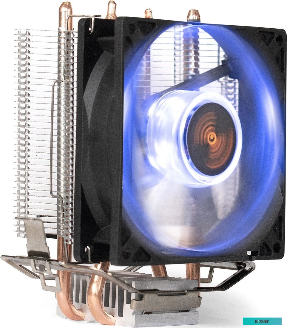Кулер для процессора ExeGate Wizard EXX200-PWM.BLUE EX286297RUS