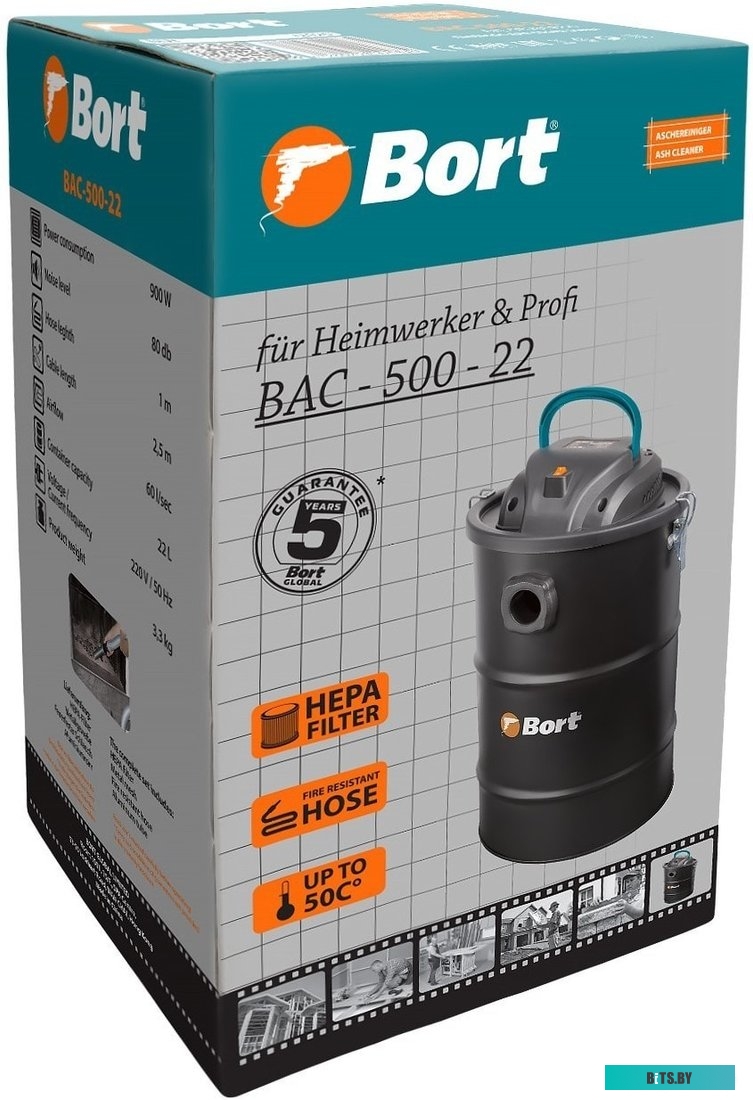 Пылесос Bort BAC-500-22 (98291834)