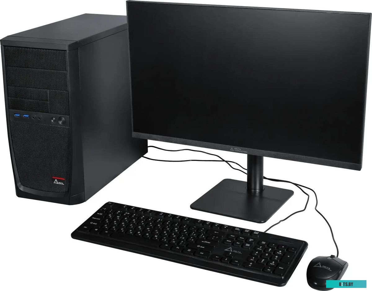 Монитор Delta Computers 23.8" Сова OM238I черный ОМ238I.FHD.AS.01.P2N
