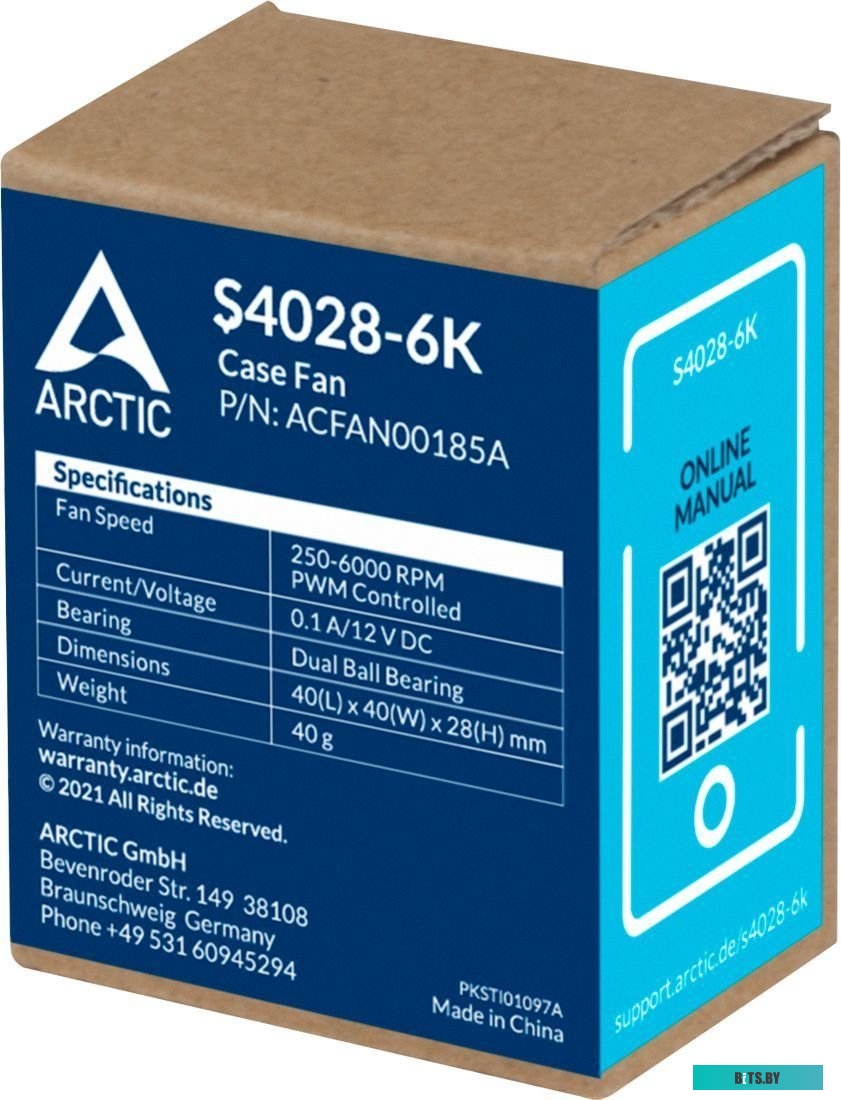 Вентилятор для корпуса Arctic S4028-6K ACFAN00185A