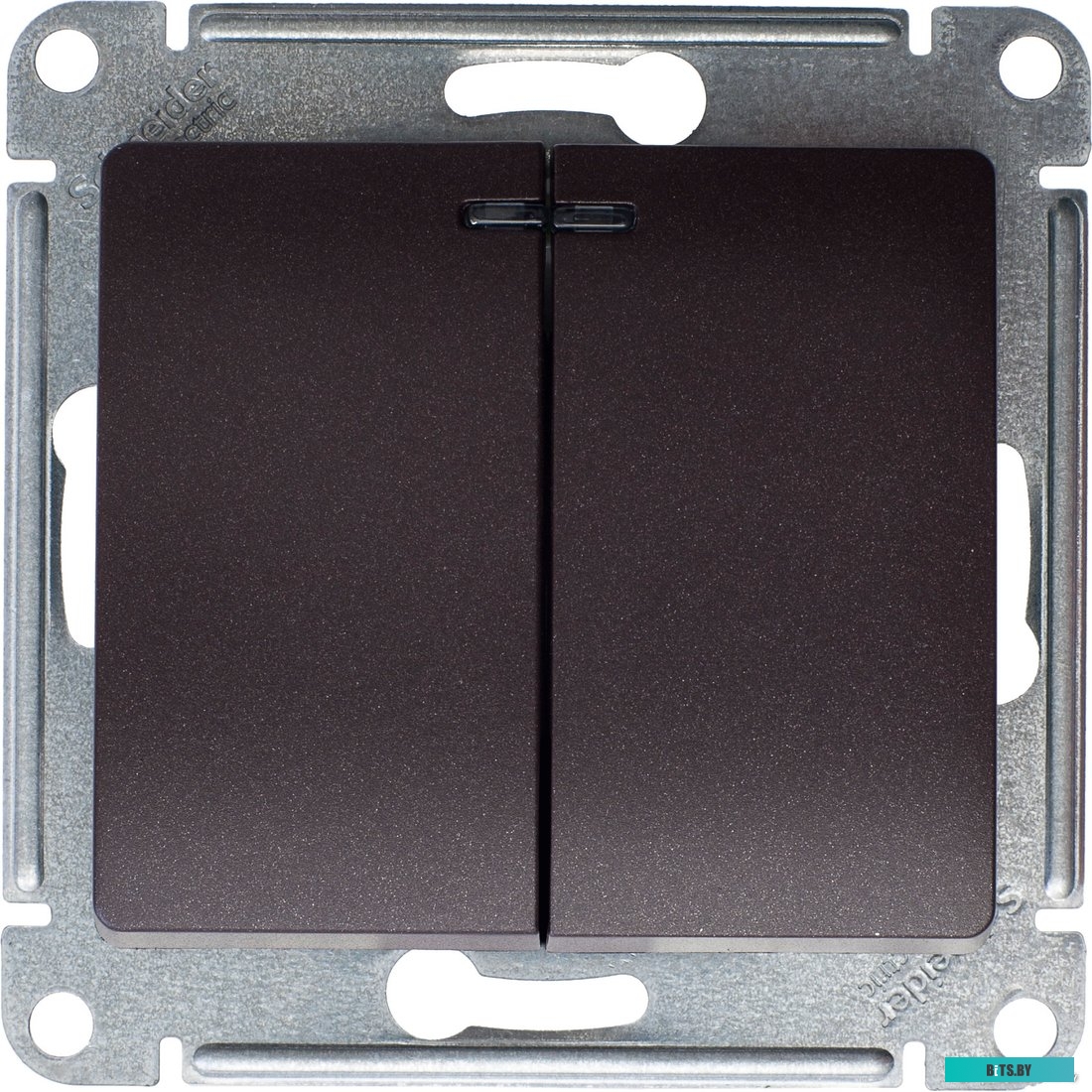 Розетка Schneider Electric Glossa GSL000853 (шоколад)