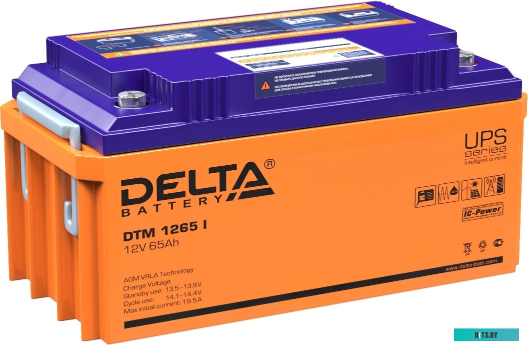 Аккумуляторная батарея Delta DTM 1265 I