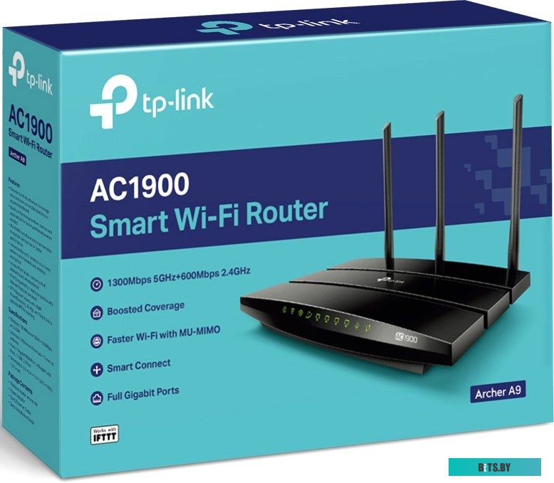 Беспроводной маршрутизатор TP-Link Archer A9 AC1900